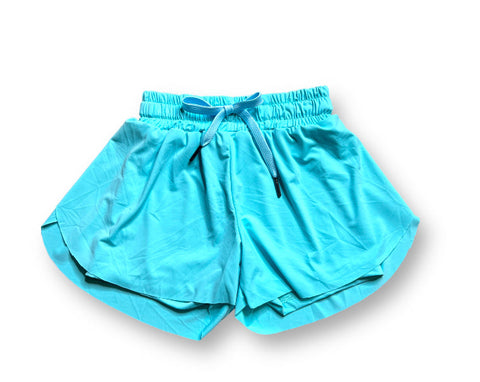 Light Blue Butterfly Shorts