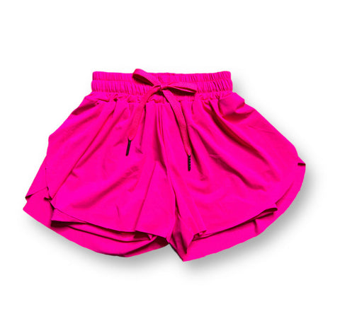 Hot Pink Butterfly Shorts