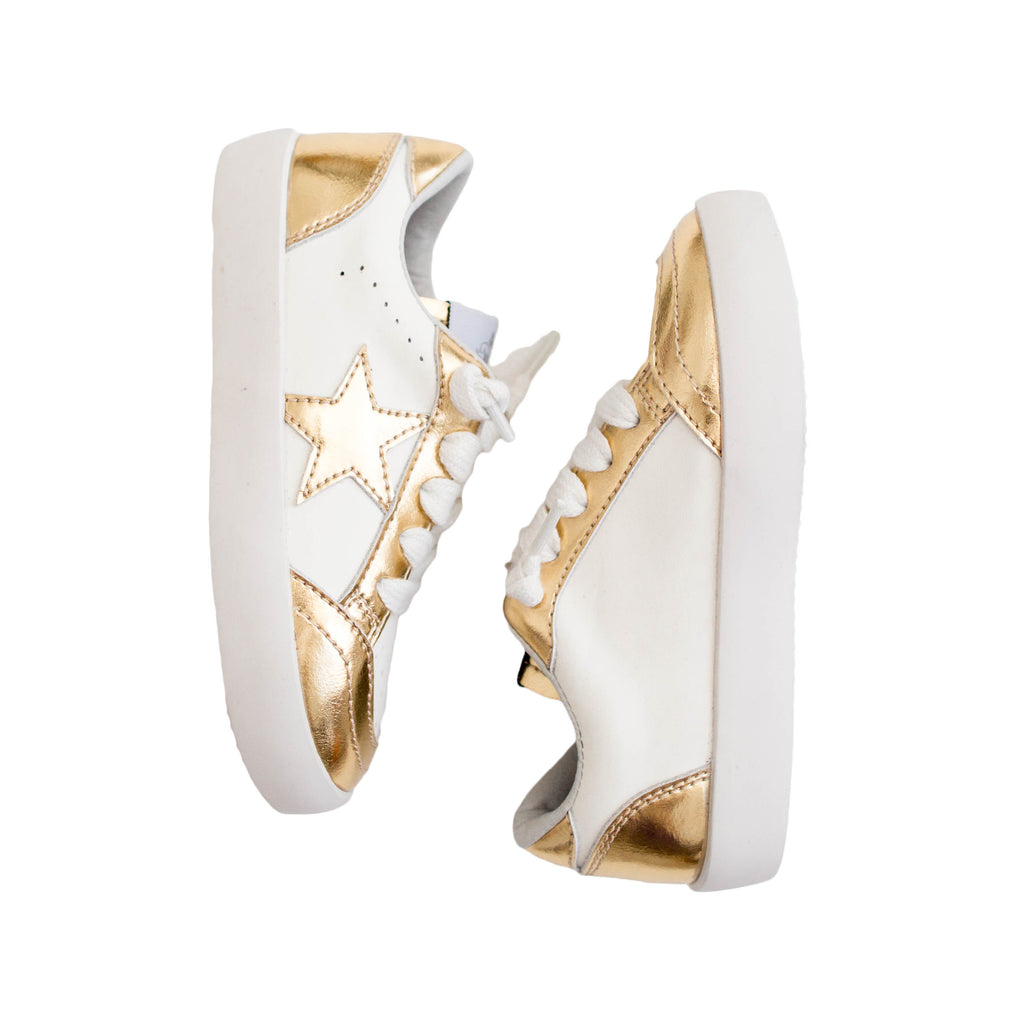 Gold Star Adult Sneakers (White Soles)