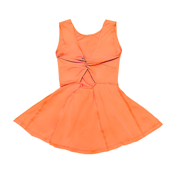 Tangerine Athleisure Kid Dress
