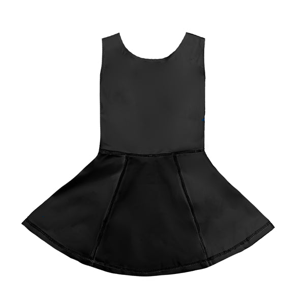 Black Athleisure Kid Dress
