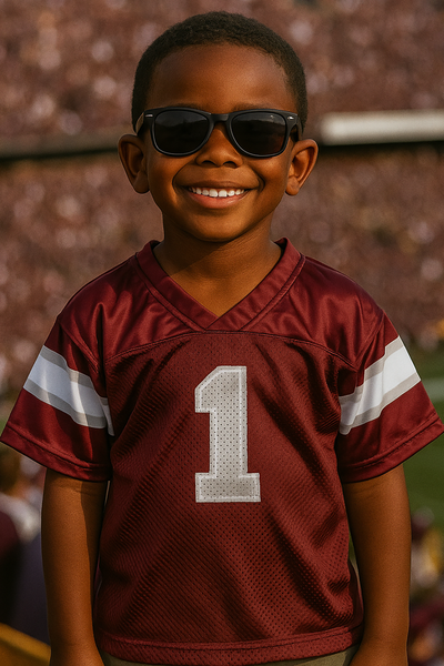 Maroon Football Jersey