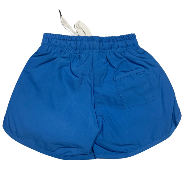 Blue Athletic Kid Shorts