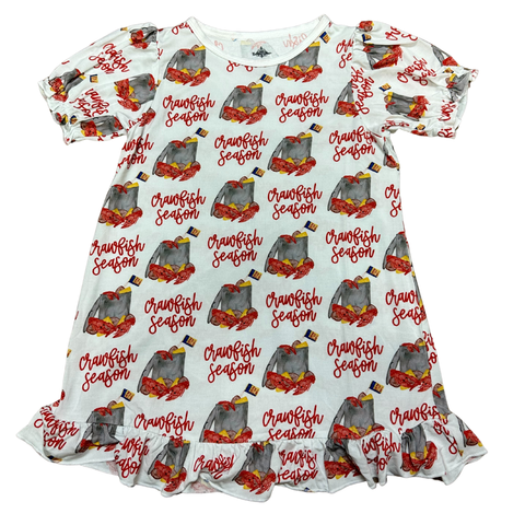 Crawfish Season Bamboo Play Dress