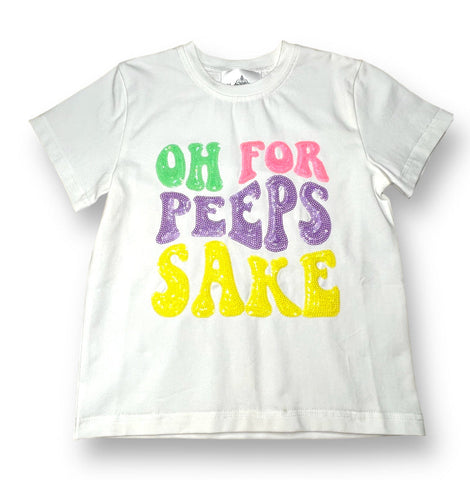 Oh For Peeps Sake Sequin Shirt