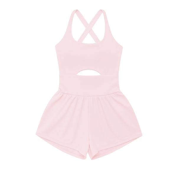 Haddie Romper - Light Pink