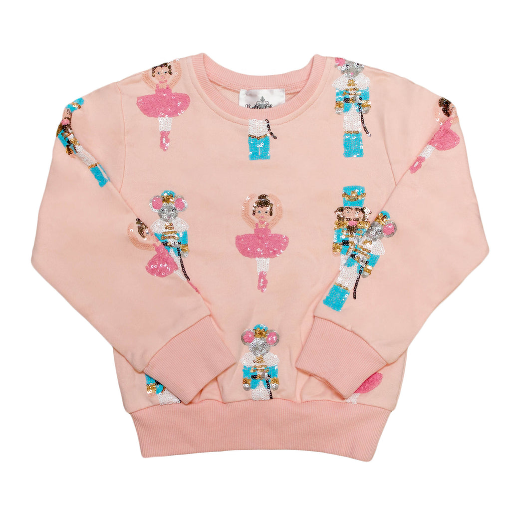 Pink Nutcracker Kid Sweatshirt