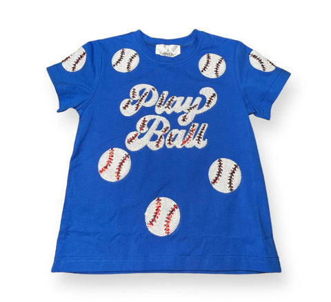 Royal Blue Play Ball Shirt