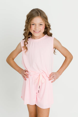 Light Pink High Low Tank