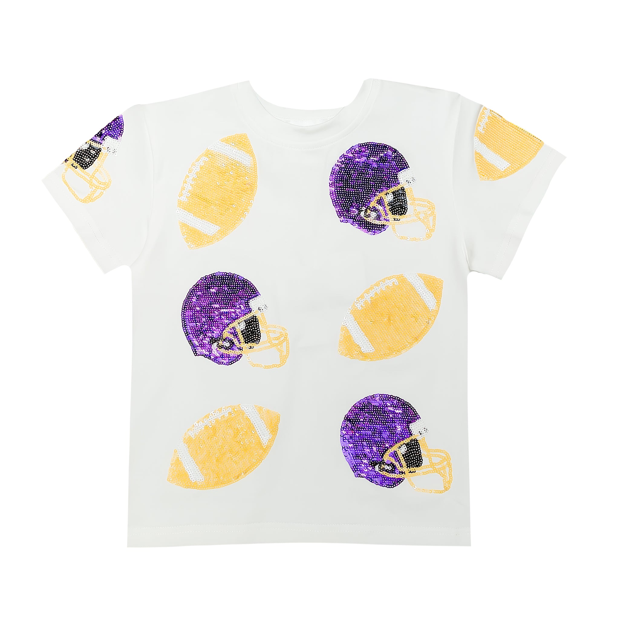 Women's Football Fever - Purple and Gold