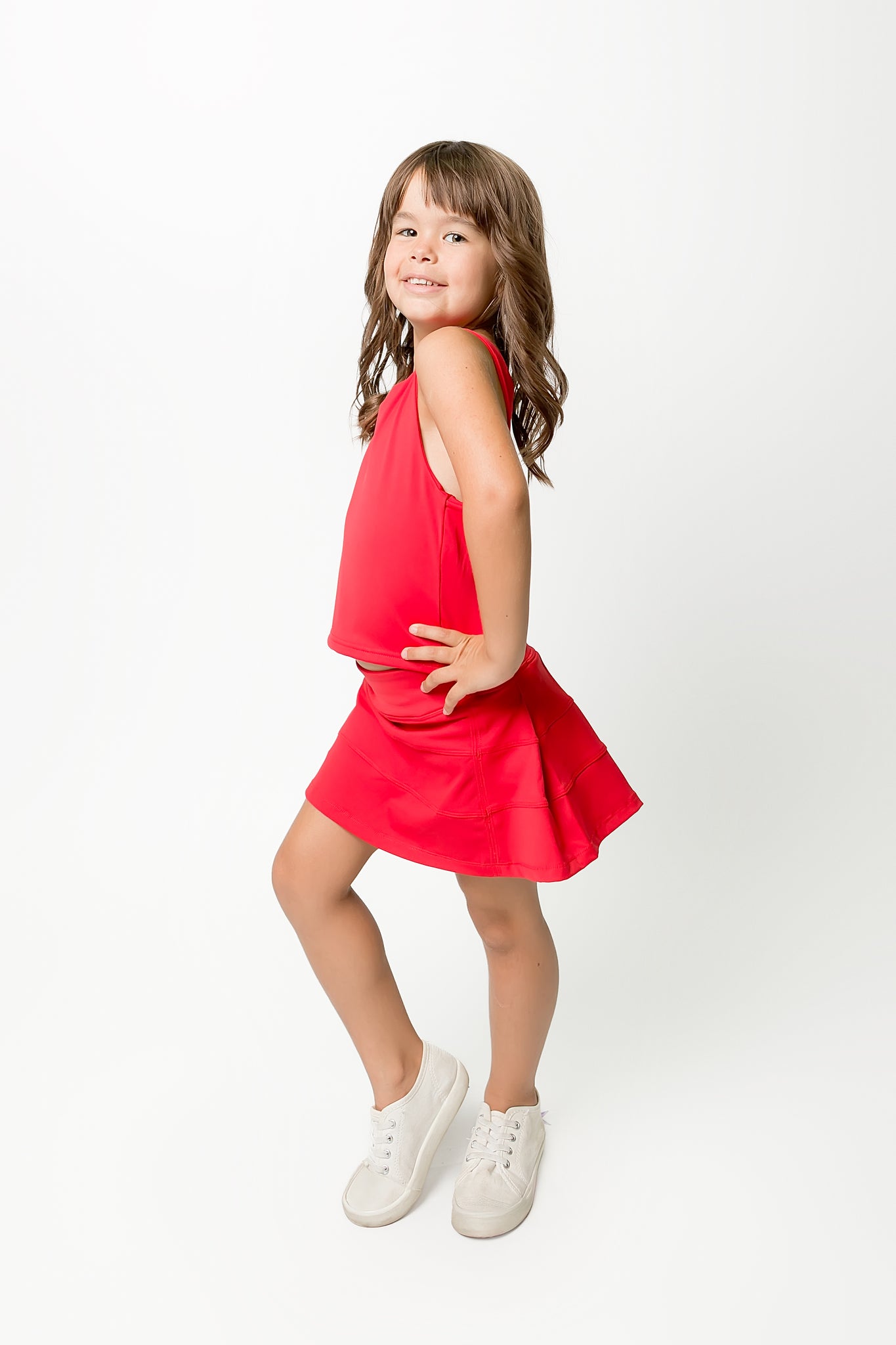 Tennis Skort - Red