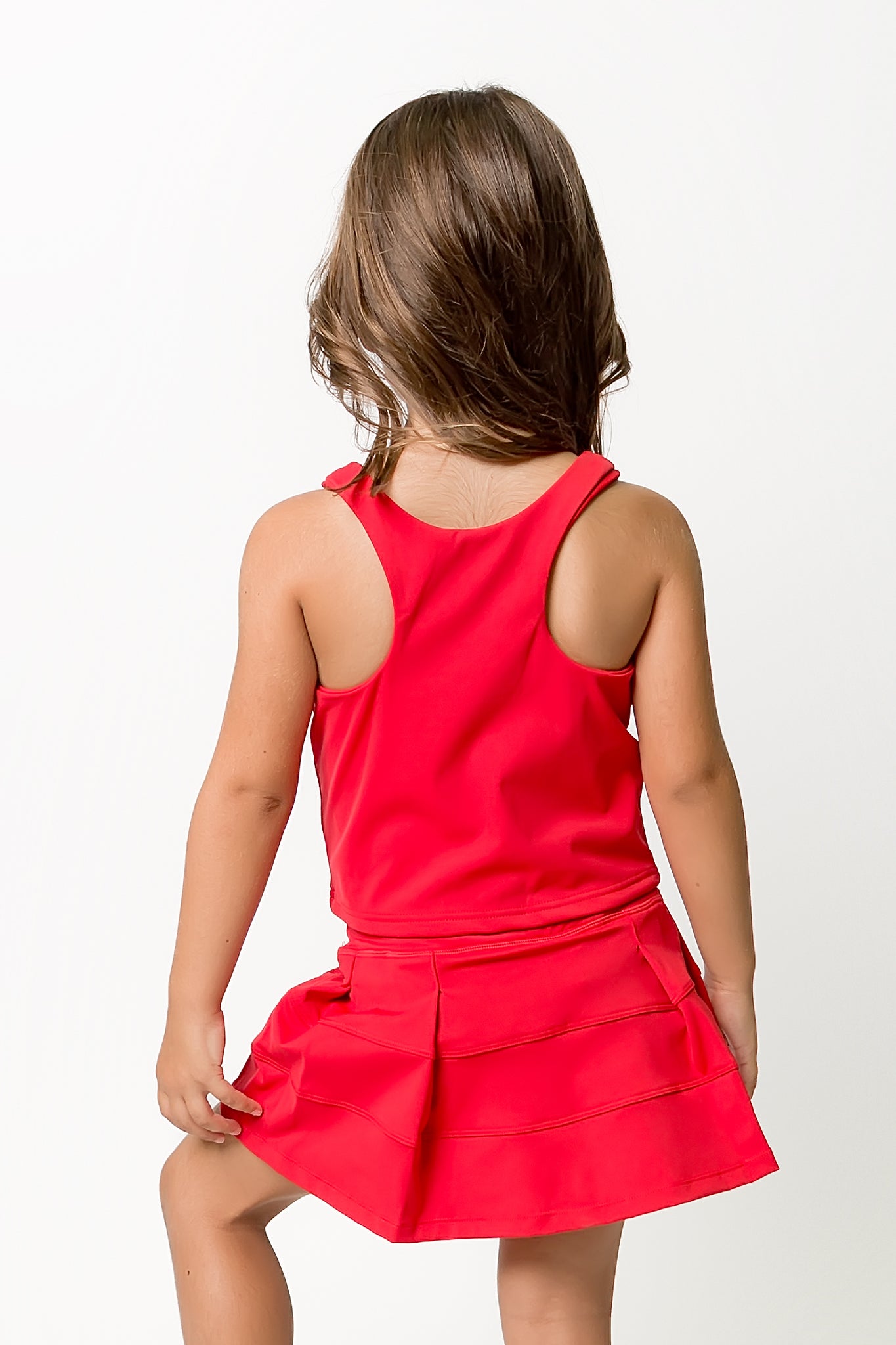 Tennis Skort - Red