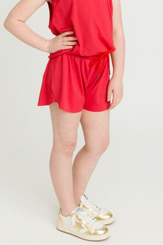 Red Butterfly Shorts