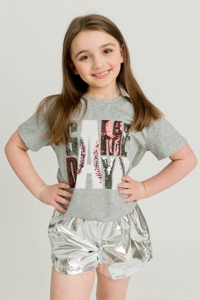 Gameday Maroon and Gray Shirt