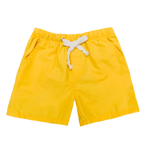 Yellow Phoenix Kid Shorts