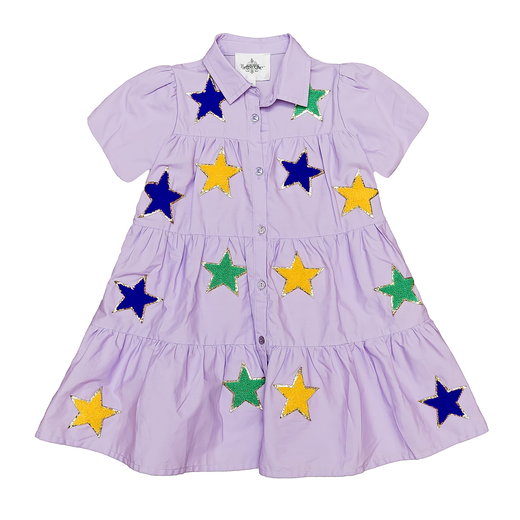 Stars Chenille Dress