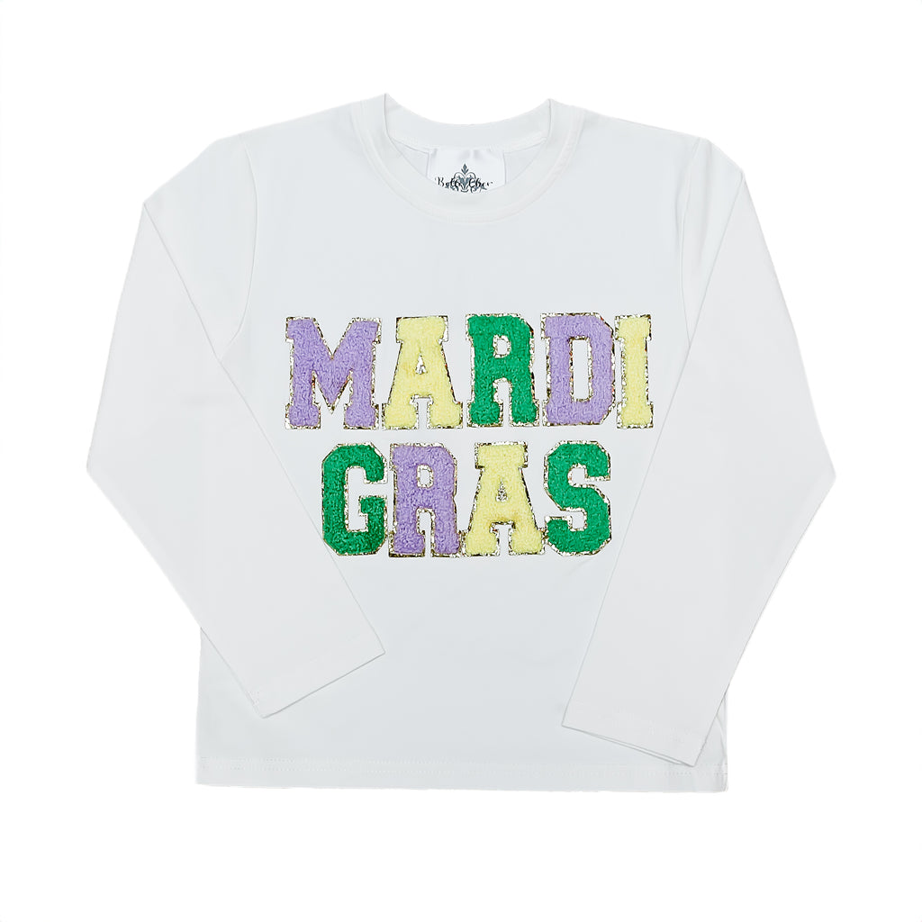 Mardi Gras Chenille Long Sleeve