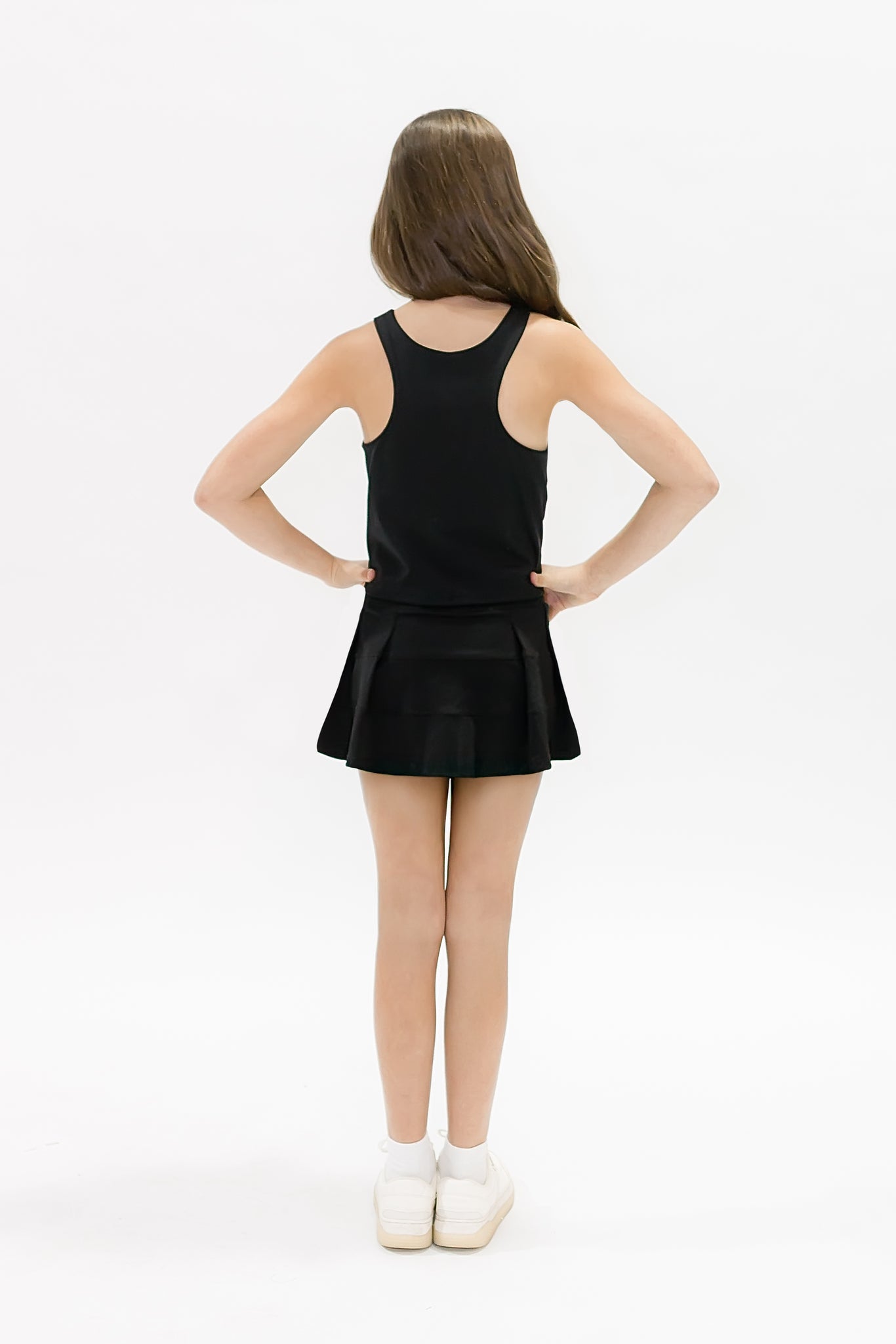Black Tennis Skort