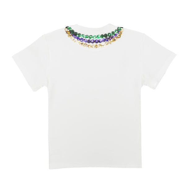 Mardi Gras Beads Kid Shirt