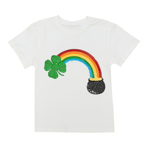 Pot Of Gold Sequin Kid Shirt