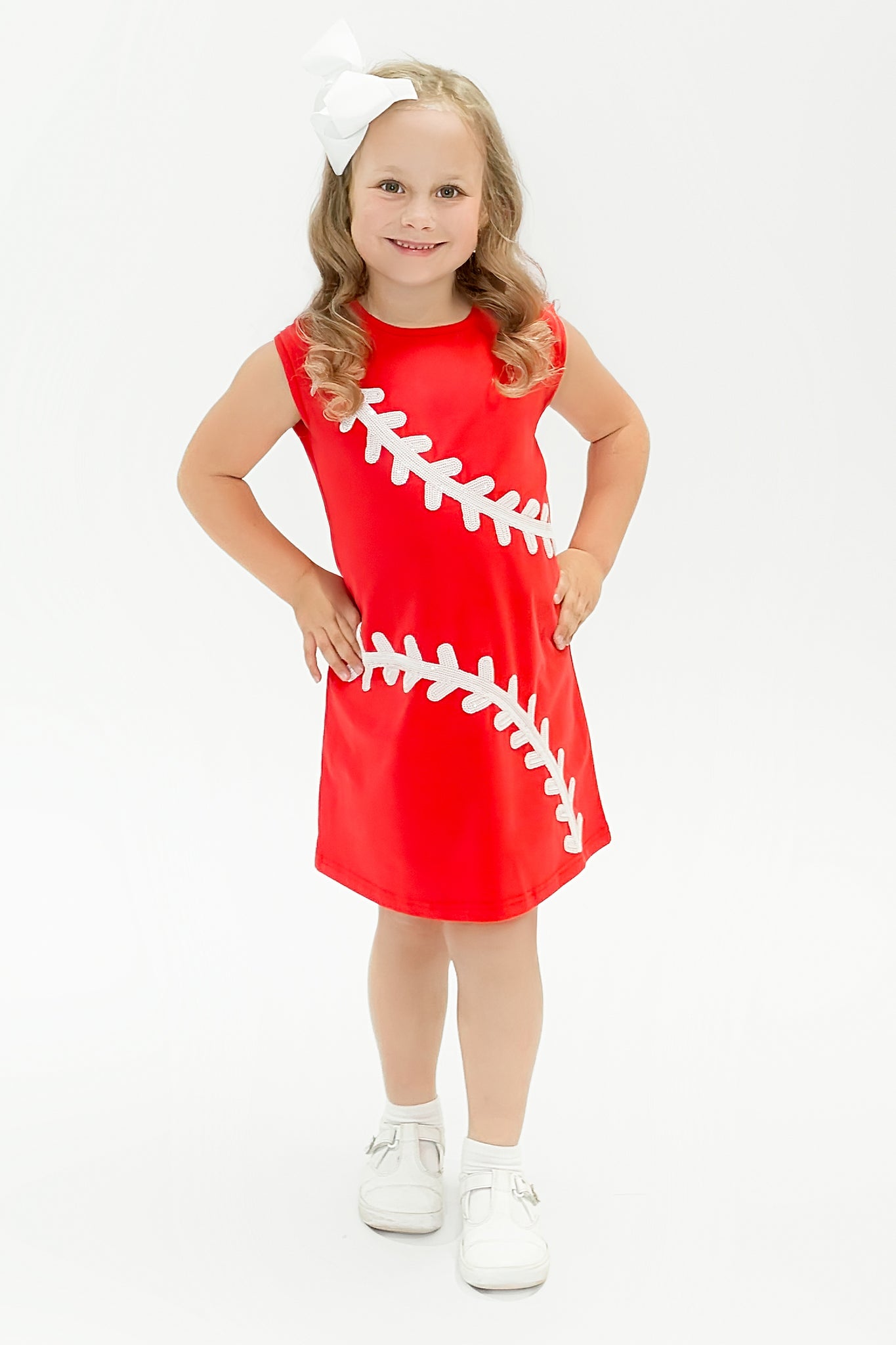 Baseball Red Dress
