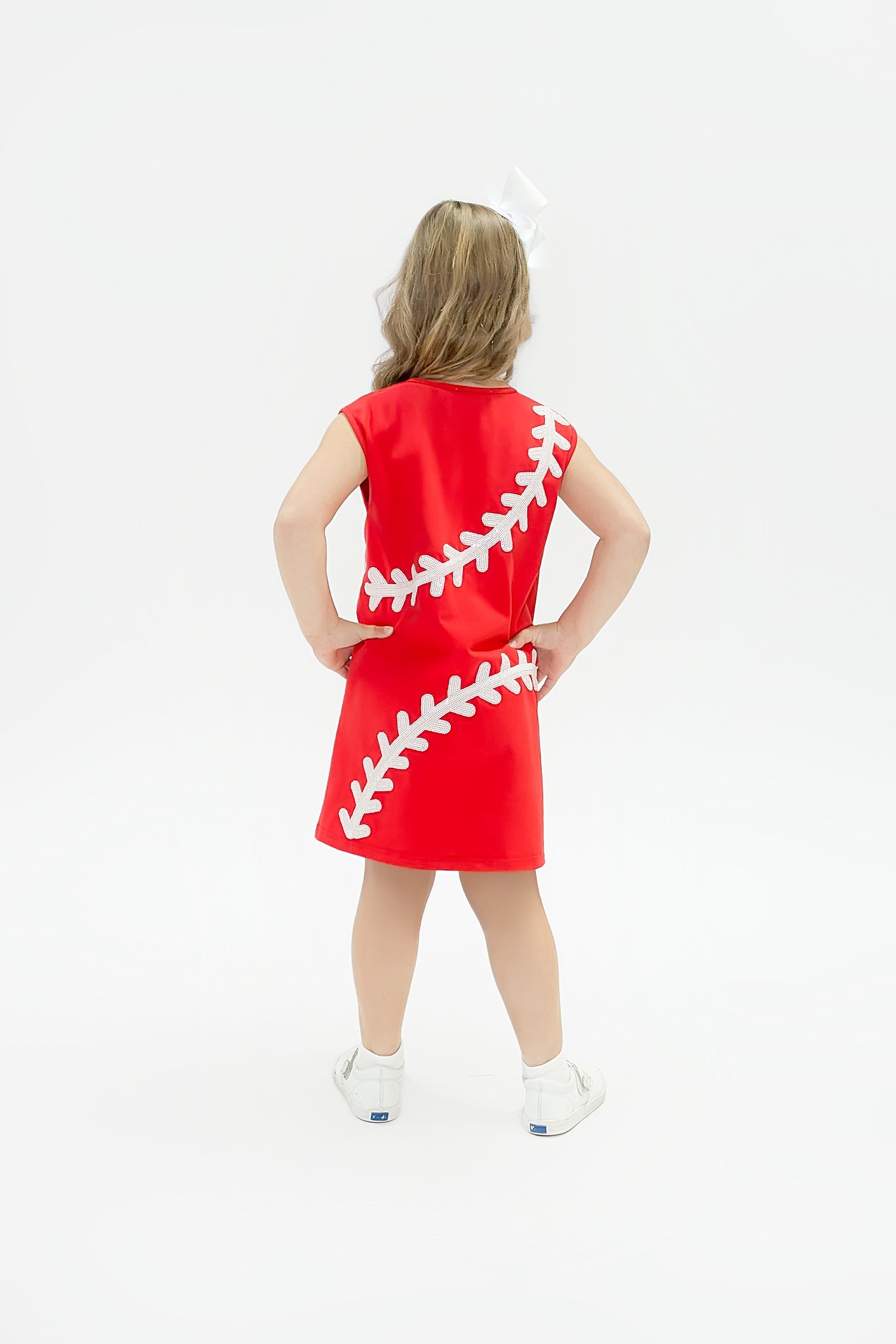 Baseball Red Dress