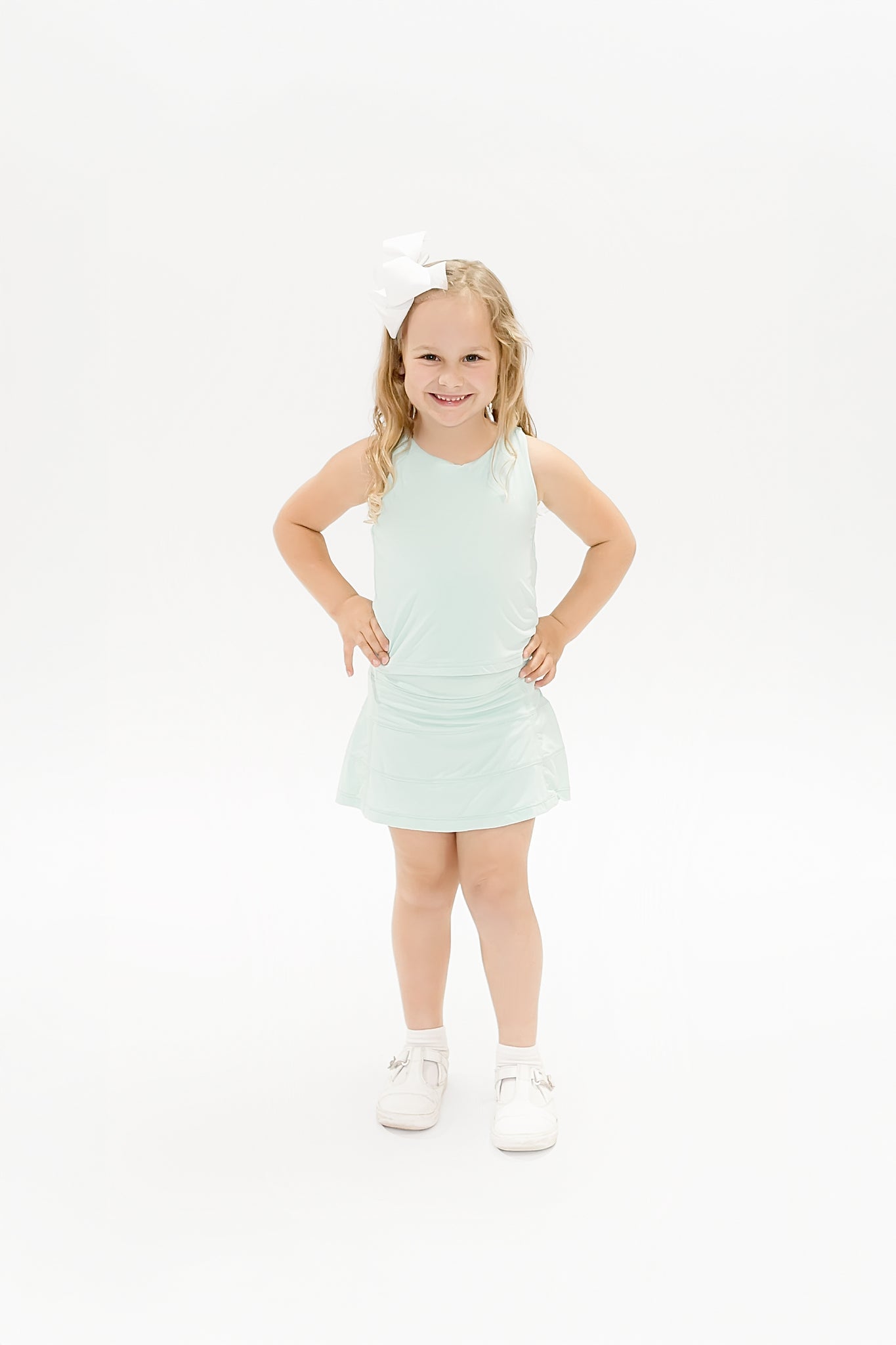 Teal Razorback Top