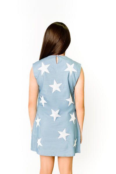 Stars Denim Dress