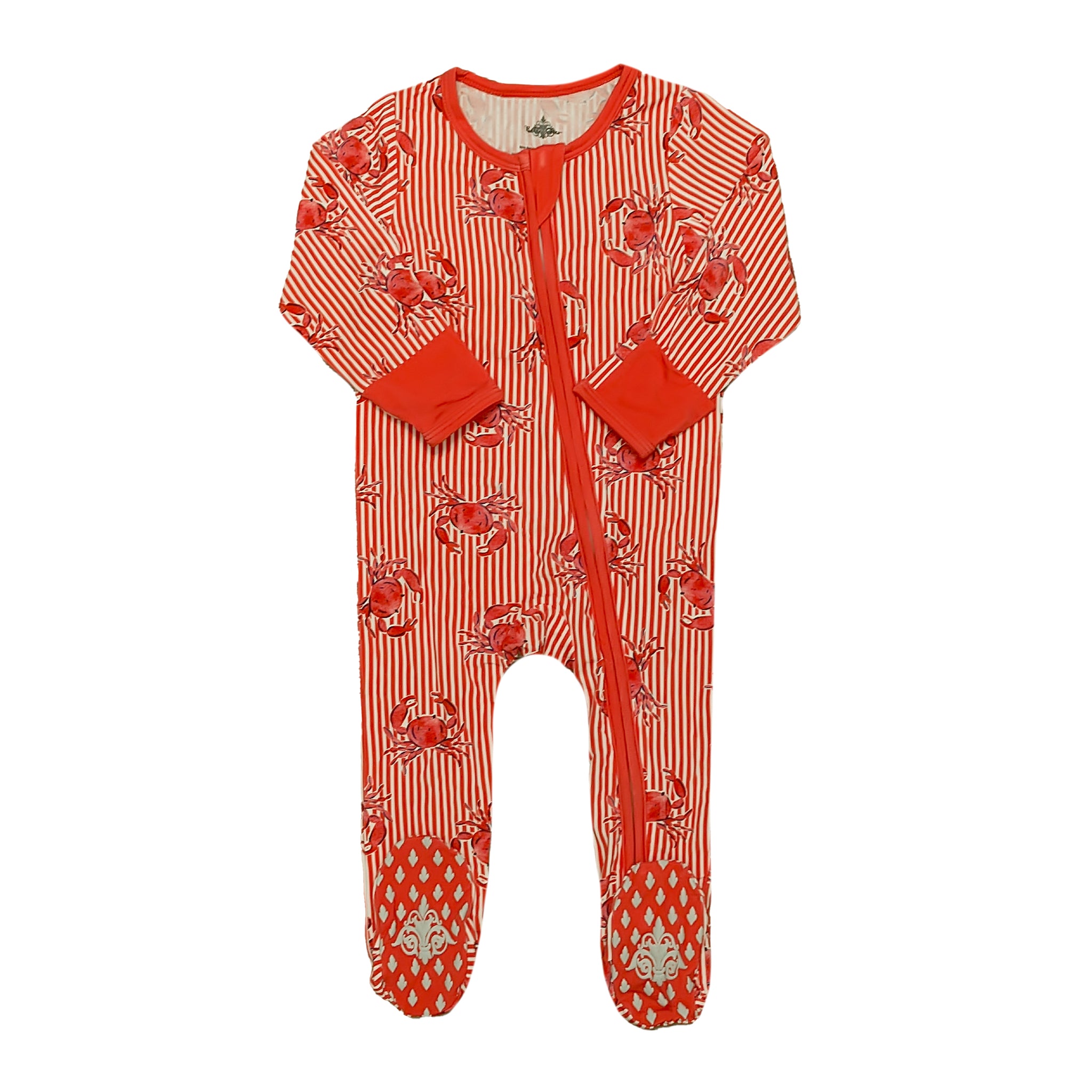Crabby Bamboo Romper