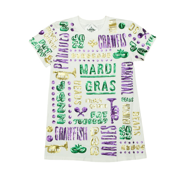 All Things Mardi Gras Dress
