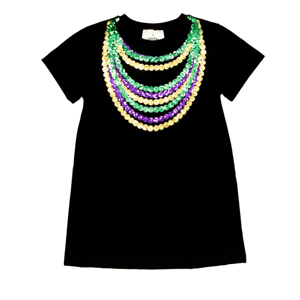 Beads Black Dress Xs Beads Black Dress Xs