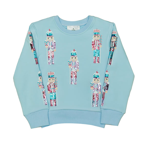 Light Blue Nutcracker Sweatshirt