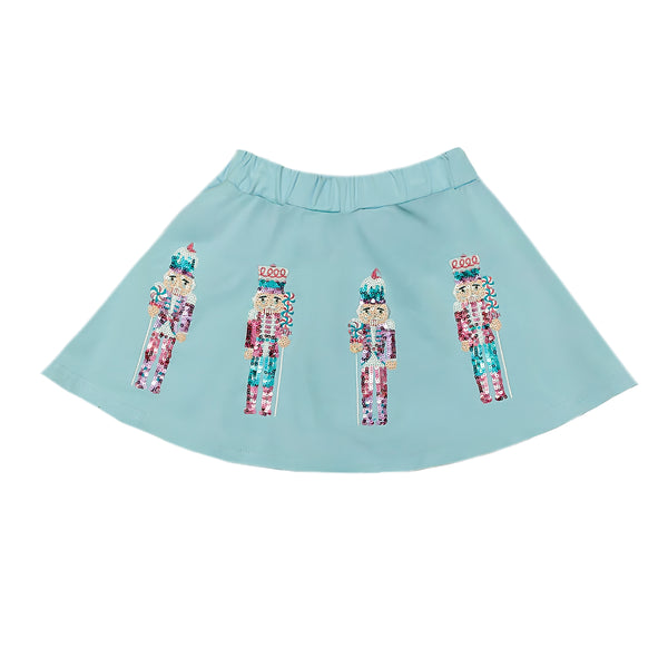 Light Blue Nutcracker Skort