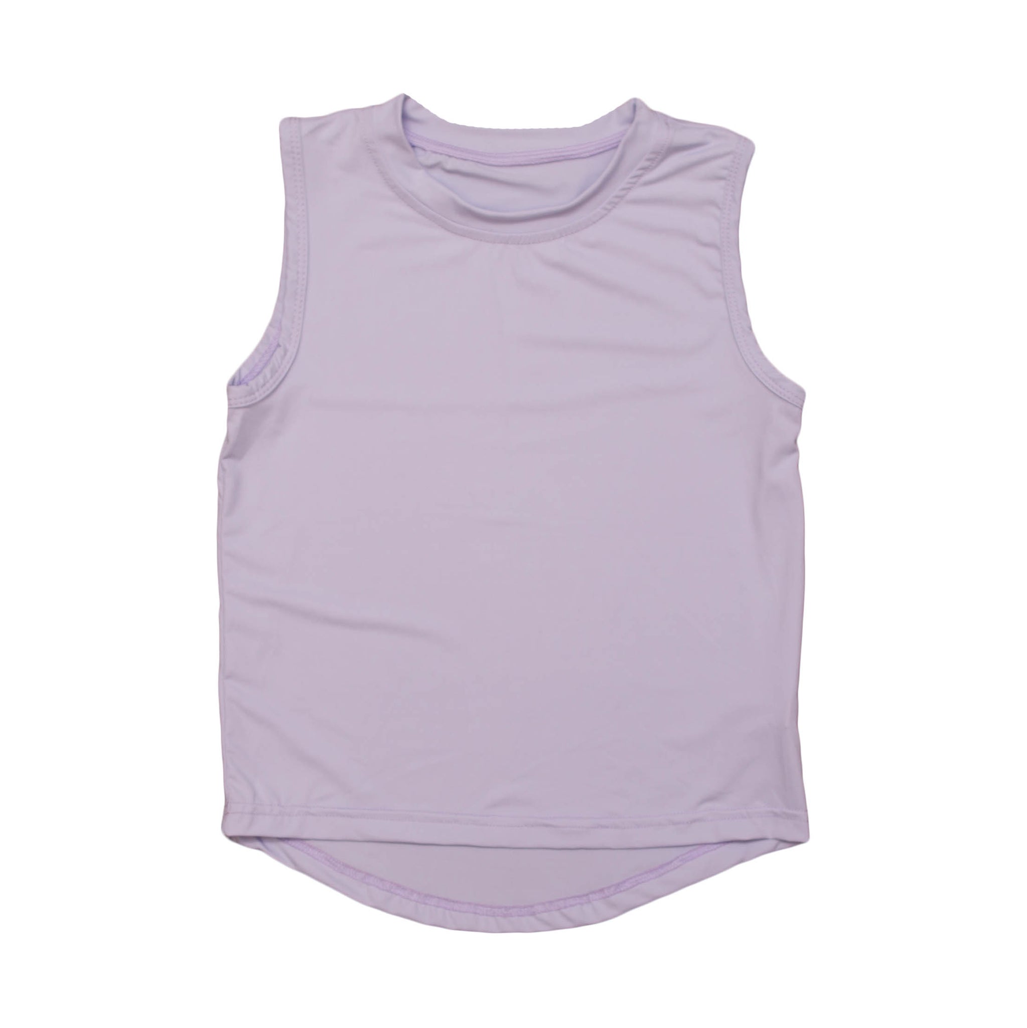 Kids' Lavender High-Low Tank