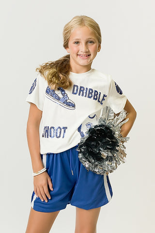 Royal Blue Basketball Shirt