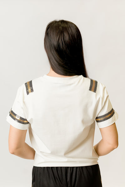 Black and Gold Helmet Shirt