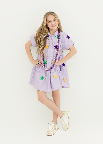 Stars Chenille Dress