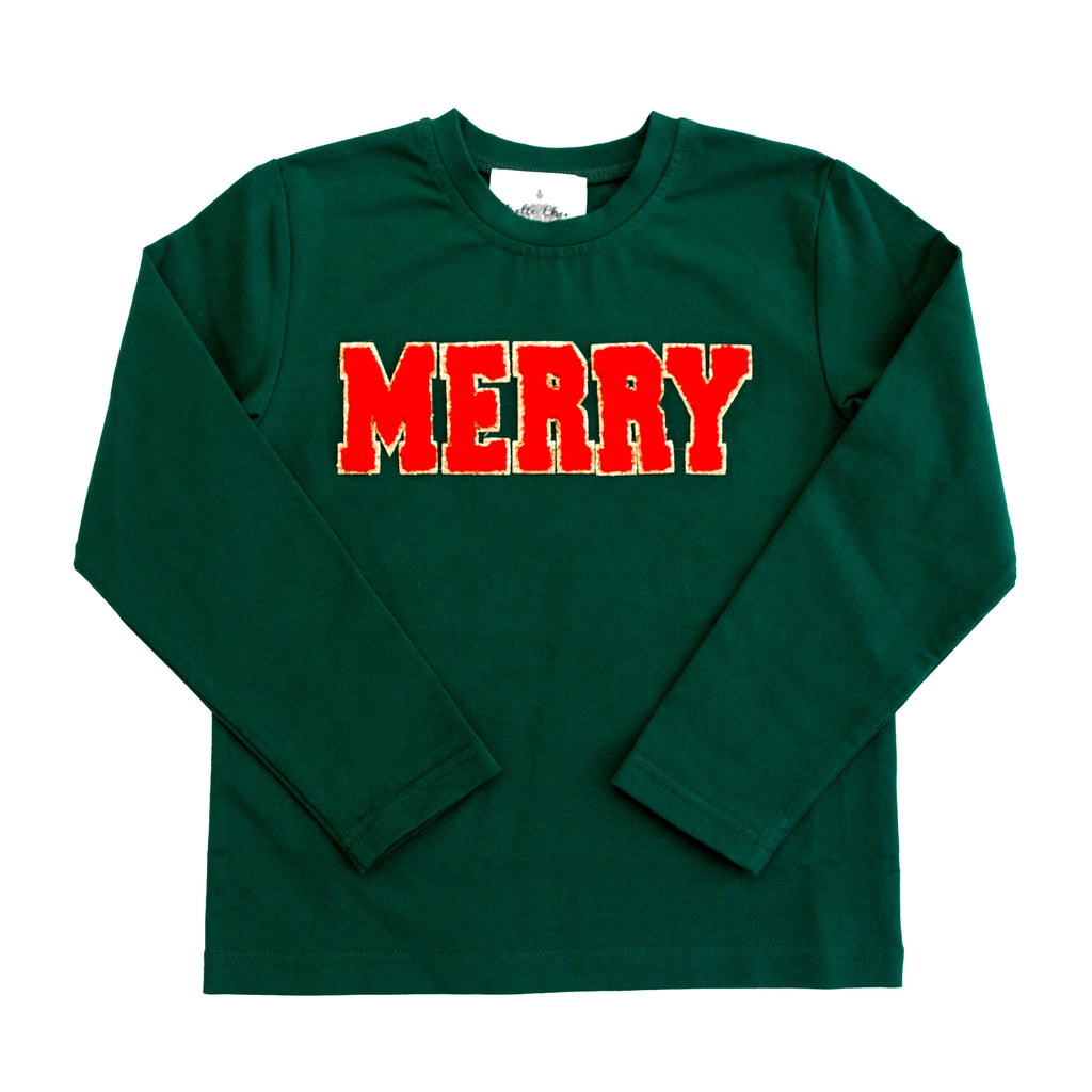 Merry Chenille Kid Shirt