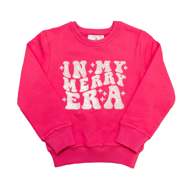 Merry Era Hot Pink Sweatshirt