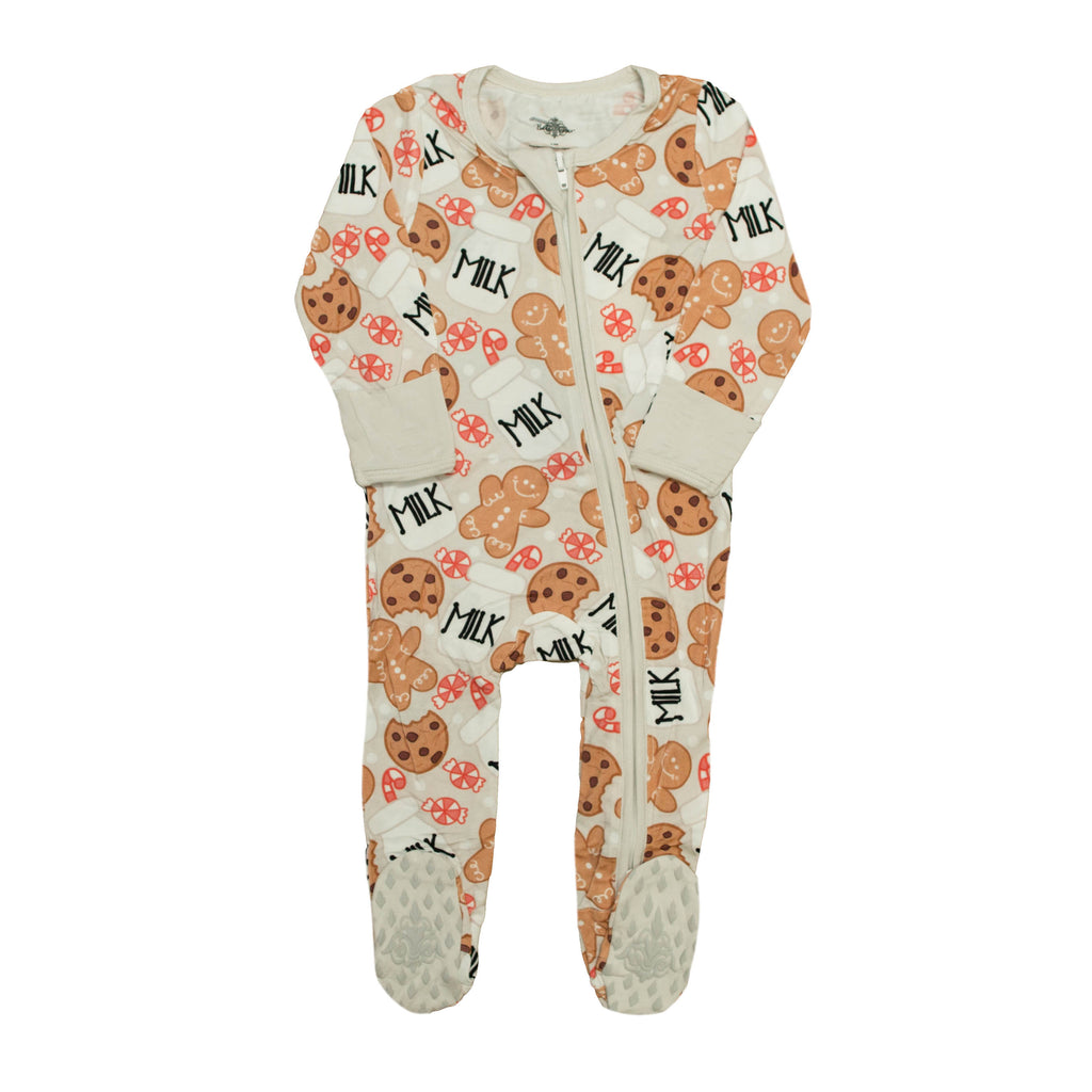 Milk And Cookies Bamboo Romper