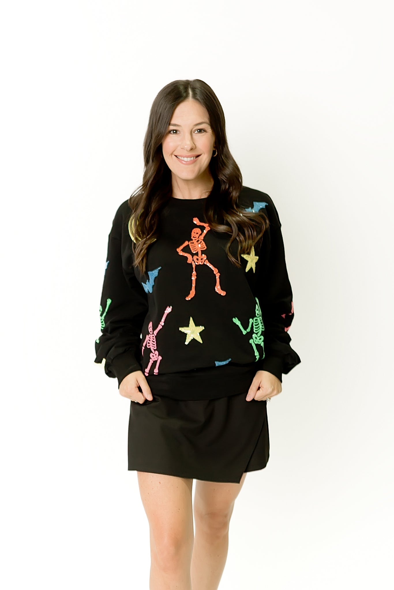 Women's Dancing Skeleton Sweatshirt