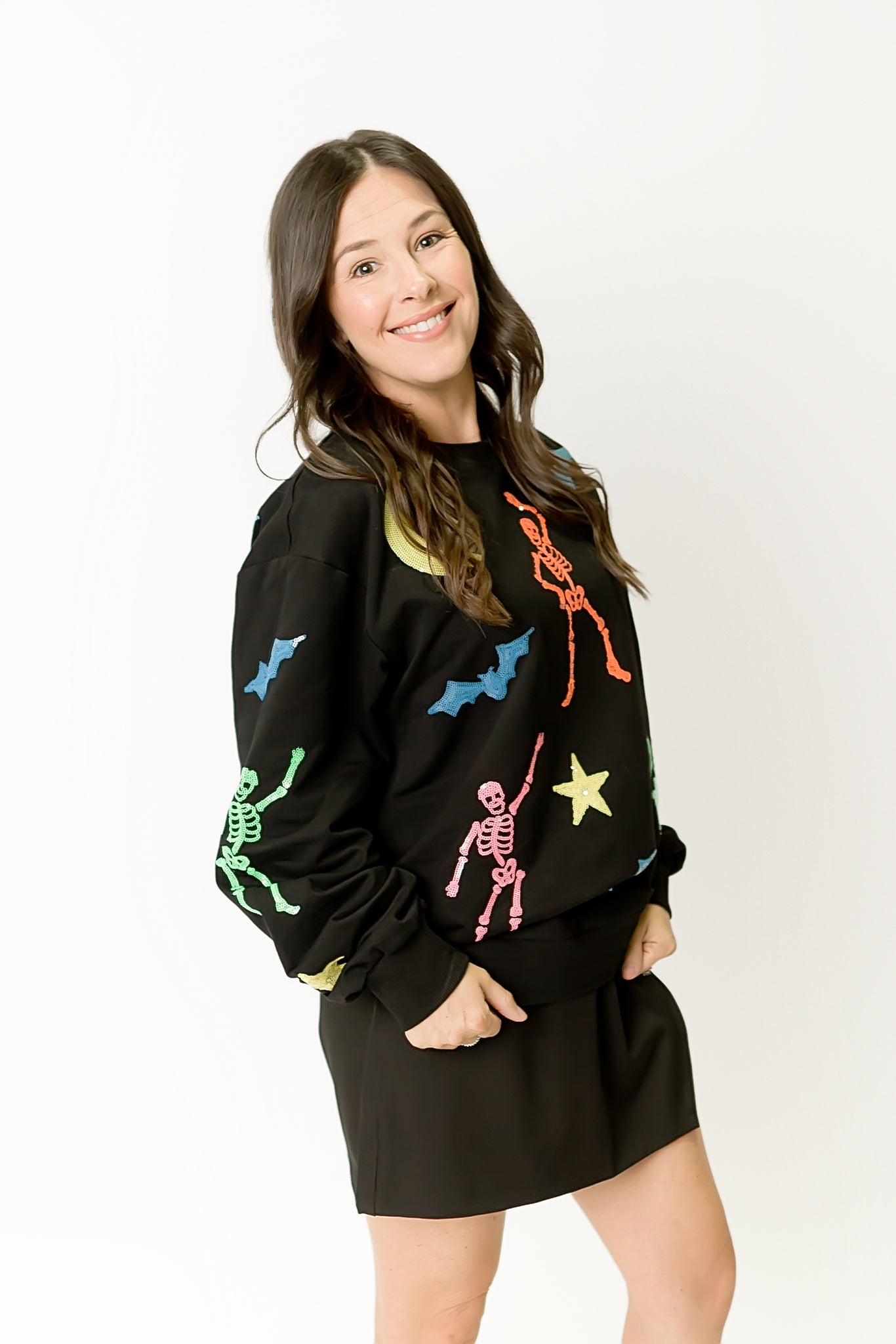 Women's Dancing Skeleton Sweatshirt