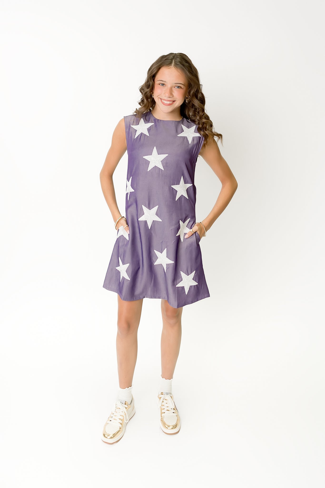 Women's Starstruck Dress - Purple