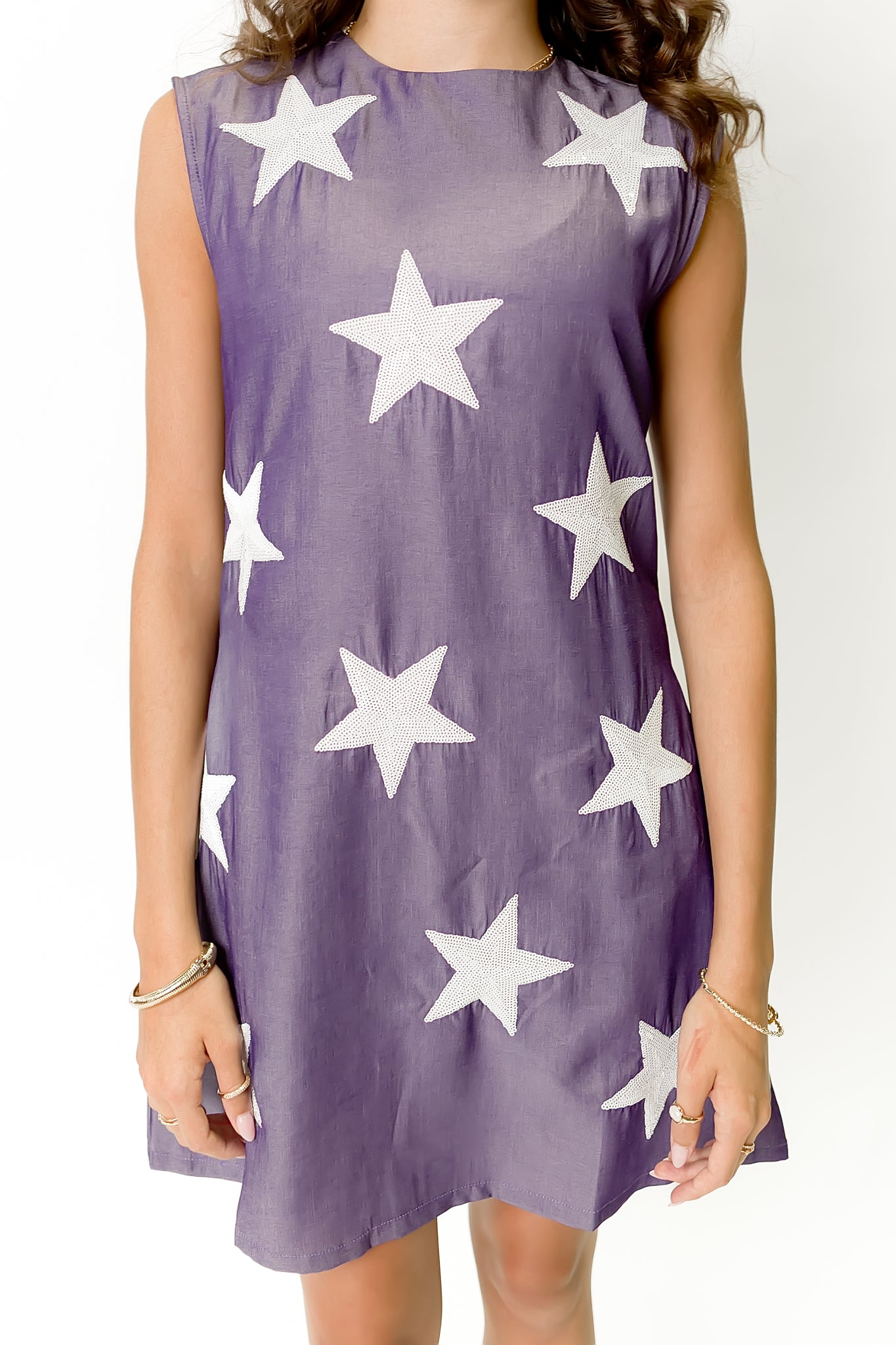 Women's Starstruck Dress - Purple