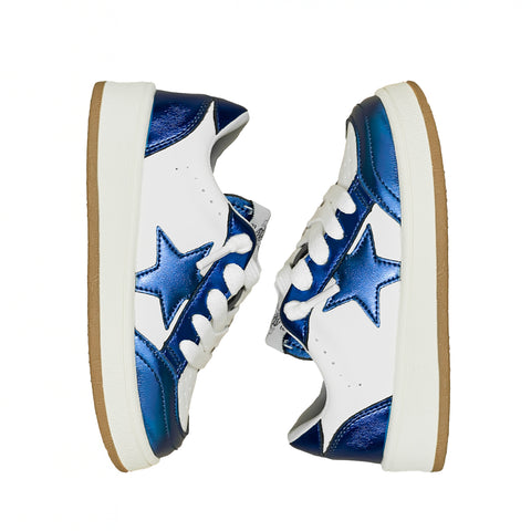 Royal Blue Star Sneakers