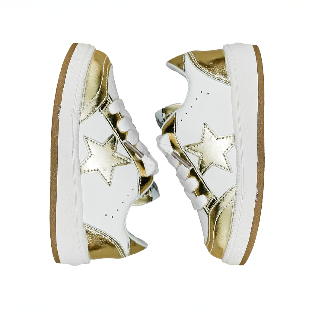 Gold Star Sneakers