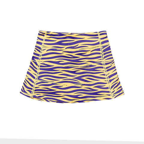Tiger Striped Tennis Skort
