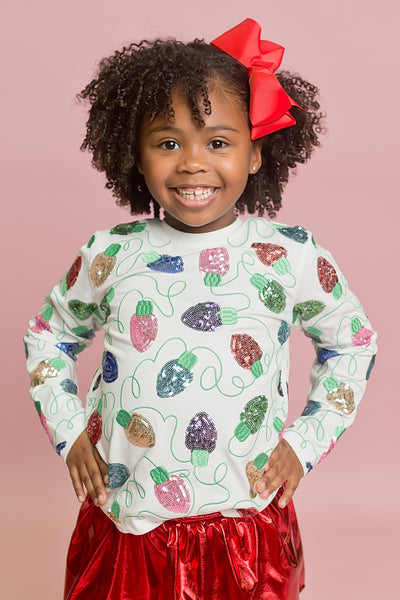 Christmas Lights Longsleeve Shirt