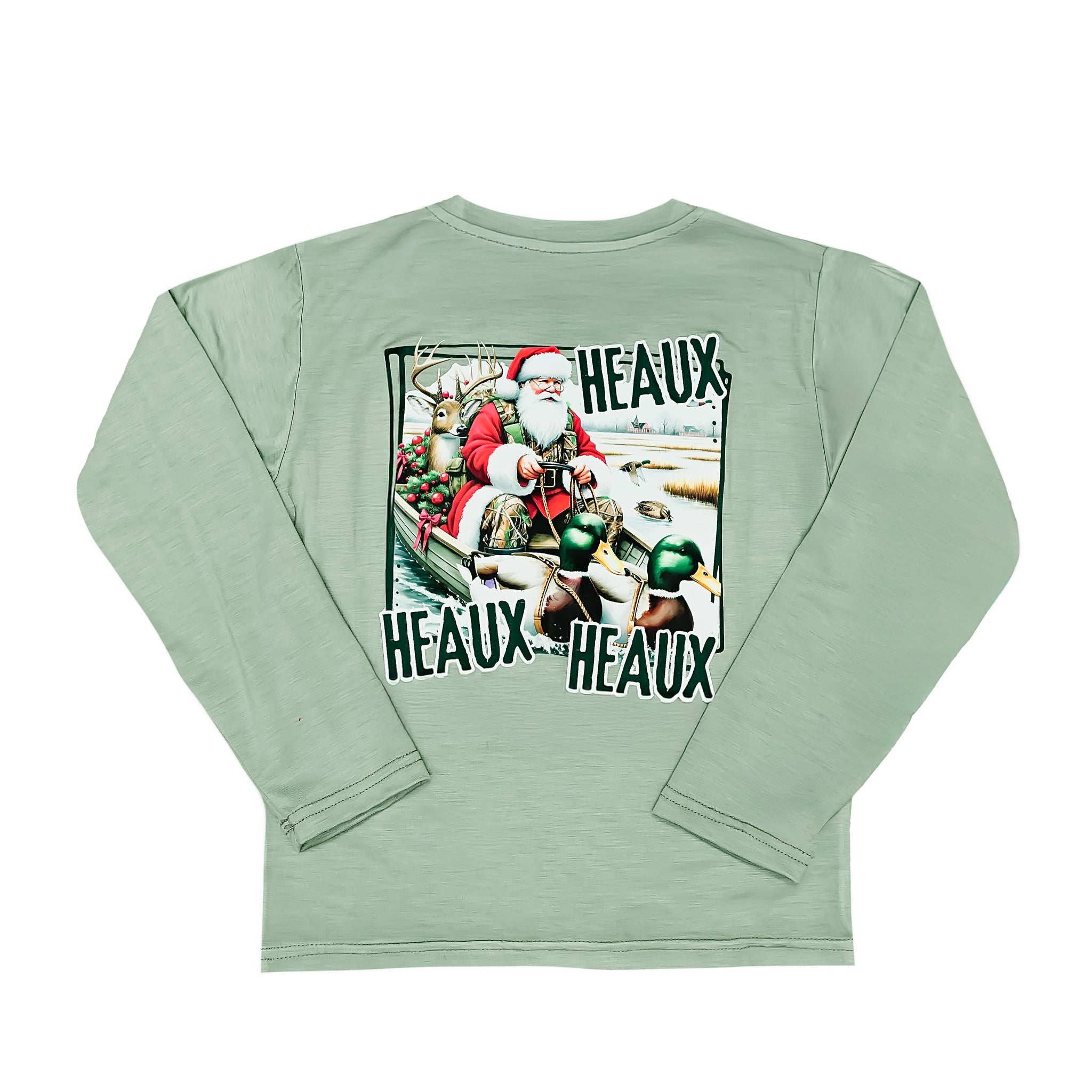Heaux Heaux Santa Long Sleeve Shirt