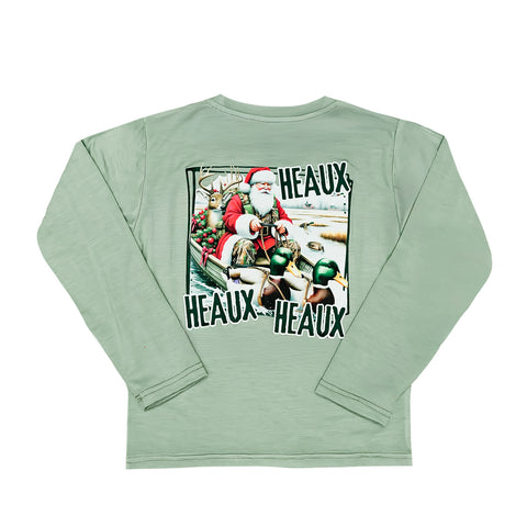 Heaux Heaux Santa Long Sleeve Shirt